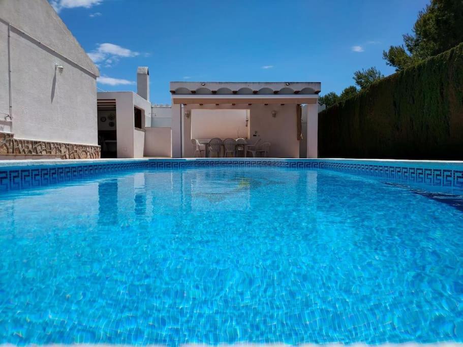 Exclusiva Villa Con Piscina Calafat Exterior foto