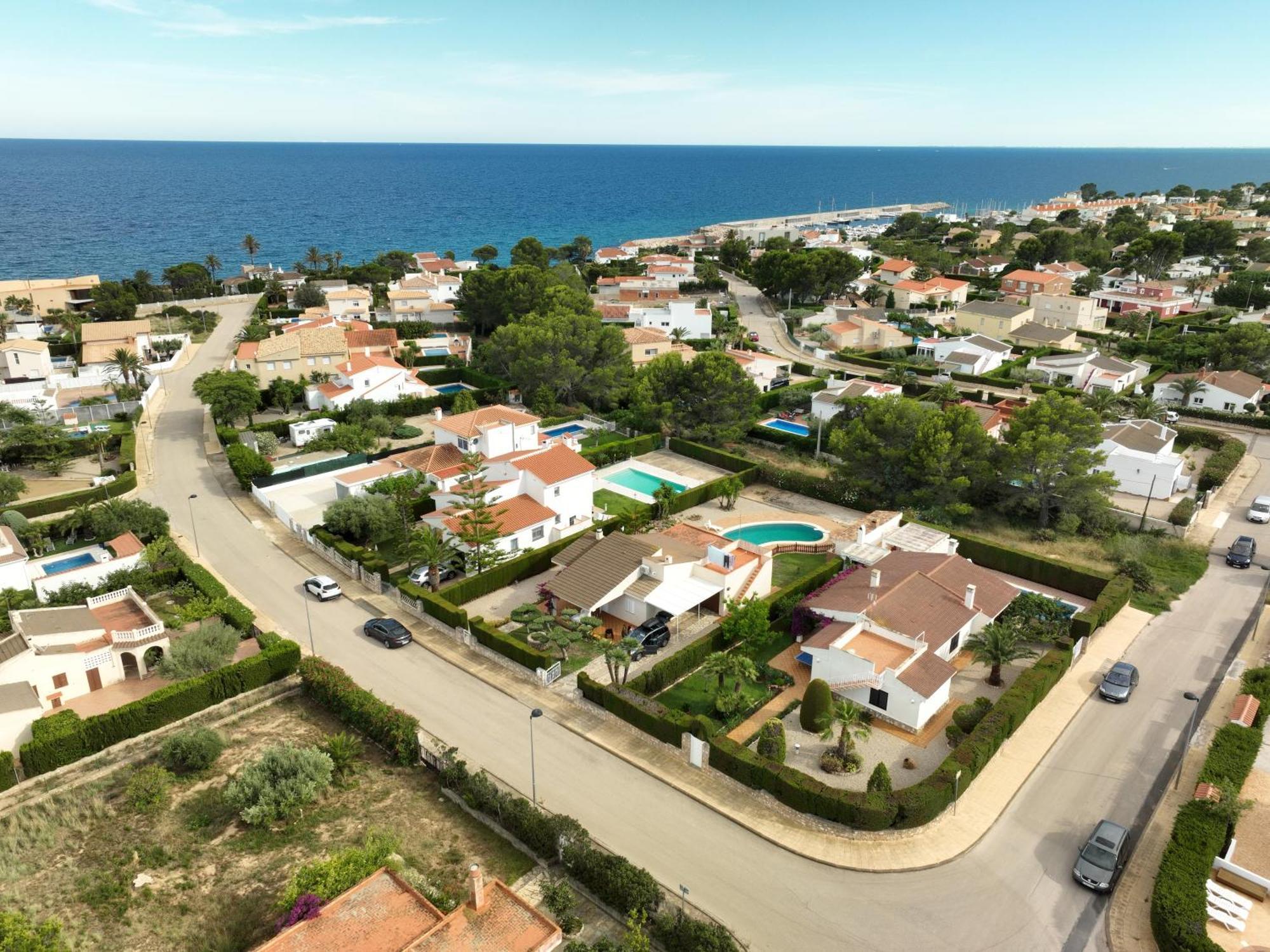 Exclusiva Villa Con Piscina Calafat Exterior foto